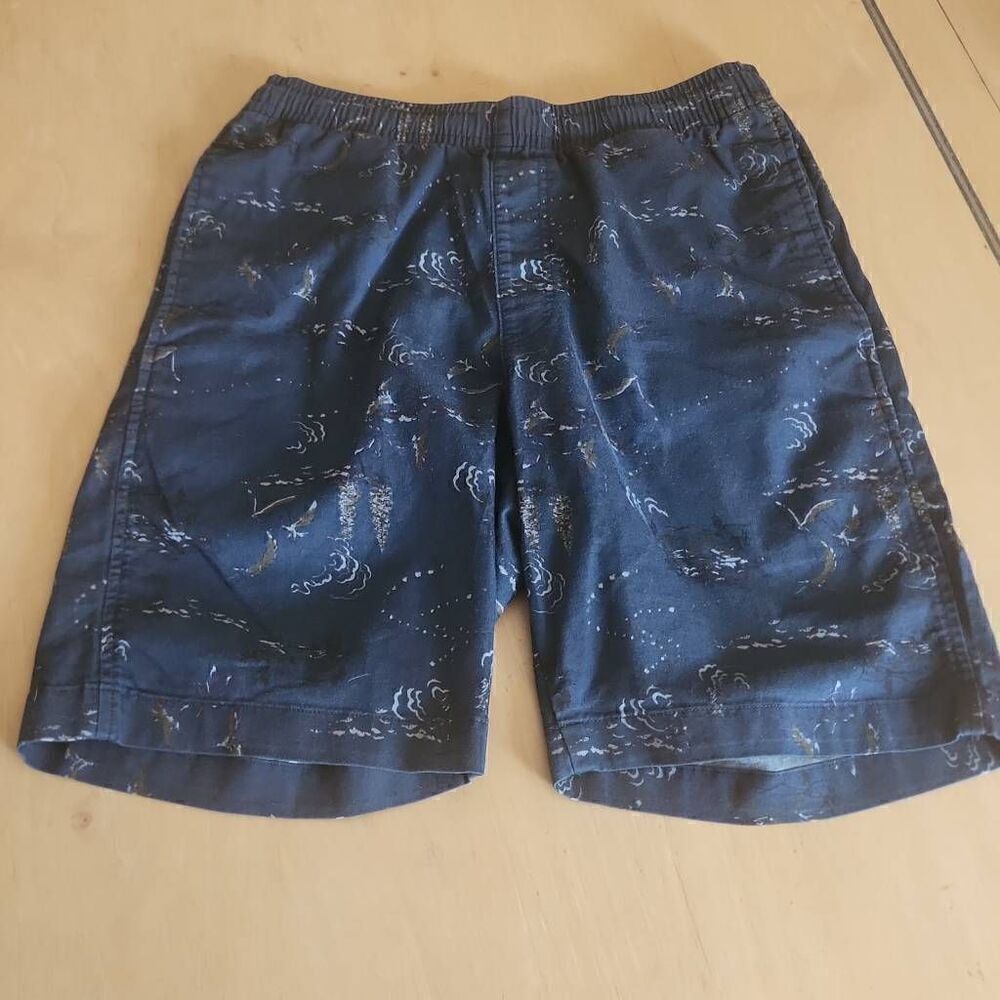 Uniglo drawstring chino navy shorts men's size S